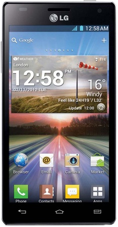 Смартфон LG Optimus 4X HD P880 Black - Челябинск