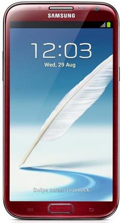 Смартфон Samsung Galaxy Note 2 GT-N7100 Red - Челябинск