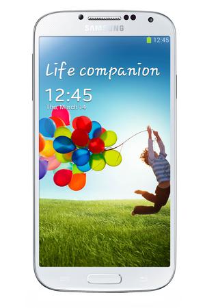Смартфон Samsung Galaxy S4 GT-I9500 16Gb White Frost - Челябинск